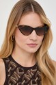 Michael Kors okulary przeciwsłoneczne HARBOUR ISLAND jednolita brązowy 0MK2195U