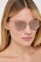 Слънчеви очила Michael Kors CORTEZ котешко око розов 0MK1140