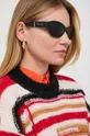 czarny Michael Kors okulary przeciwsłoneczne BURANO Damski