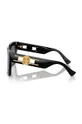 szary Versace okulary przeciwsłoneczne