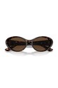 Versace okulary przeciwsłoneczne 0VE4455U brązowy