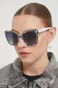 biały Love Moschino okulary przeciwsłoneczne Damski