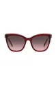 czerwony Carolina Herrera okulary przeciwsłoneczne
