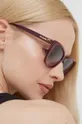 burgundia Love Moschino napszemüveg Női