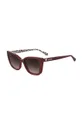 Солнцезащитные очки Love Moschino бордо