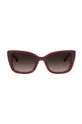 bordowy Love Moschino okulary przeciwsłoneczne