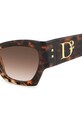 DSQUARED2 okulary przeciwsłoneczne D2.0132/S brązowy