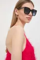 czarny Carolina Herrera okulary przeciwsłoneczne Damski