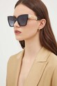 Moschino okulary przeciwsłoneczne kocie oczy czarny MOS161/S