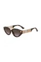 Солнцезащитные очки Moschino коричневый