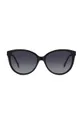 czarny Carolina Herrera okulary przeciwsłoneczne