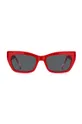 czerwony HUGO okulary przeciwsłoneczne
