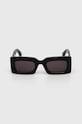 Akcesoria Alexander McQueen okulary przeciwsłoneczne AM0433S czarny