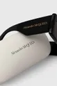 чёрный Солнцезащитные очки Alexander McQueen