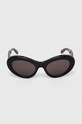 Akcesoria Balenciaga okulary przeciwsłoneczne BB0294S czarny