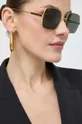 золотий Сонцезахисні окуляри Gucci Жіночий