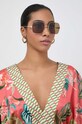 Gucci napszemüveg aviator arany GG1434S