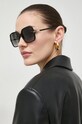 Gucci ochelari de soare rotund negru GG1449S