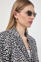 Saint Laurent okulary przeciwsłoneczne jednolita złoty SL.637
