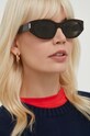 Сонцезахисні окуляри Saint Laurent котячі очі коричневий SL.638