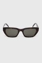Saint Laurent okulary przeciwsłoneczne SL.M127/F brązowy AA00