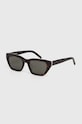 Akcesoria Saint Laurent okulary przeciwsłoneczne SL.M127/F brązowy