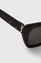 Saint Laurent okulary przeciwsłoneczne SL.M127/F brązowy