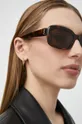 rjava Sončna očala Saint Laurent Ženski