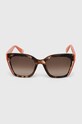Akcesoria Furla okulary przeciwsłoneczne SFU708.5402AD pomarańczowy