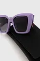 fioletowy Furla okulary przeciwsłoneczne