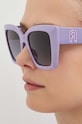Furla ochelari de soare SFU710.5403NN violet