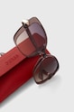Guess okulary przeciwsłoneczne beżowy GU7820.5659Z