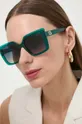 turkusowy Guess okulary przeciwsłoneczne Damski