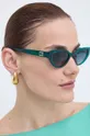 turkusowy Guess okulary przeciwsłoneczne Damski