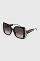 Philipp Plein ochelari de soare SPP121S.560700 negru AA00