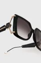 czarny Philipp Plein okulary przeciwsłoneczne