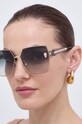 Philipp Plein napszemüveg geometrikus szürke SPP122S.6402AM