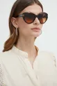 brązowy Tom Ford okulary przeciwsłoneczne Damski