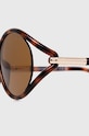 Слънчеви очила Tom Ford кафяв FT1090.5953E