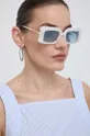 biały Vivienne Westwood okulary przeciwsłoneczne Damski