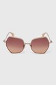 Akcesoria Vivienne Westwood okulary przeciwsłoneczne VW702345757 beżowy