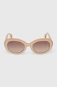 Akcesoria Vivienne Westwood okulary przeciwsłoneczne VW505115753 beżowy
