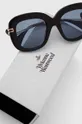 czarny Vivienne Westwood okulary przeciwsłoneczne