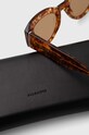 AllSaints okulary przeciwsłoneczne brązowy ALS500210351