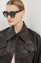 AllSaints okulary przeciwsłoneczne kocie oczy czarny ALS500100254