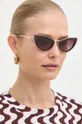 brązowy Valentino okulary przeciwsłoneczne VIII Damski