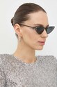 Jimmy Choo ochelari de soare geometric negru 0JC4001B