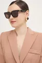 rjava Sončna očala Burberry Ženski