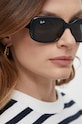 Ray-Ban okulary przeciwsłoneczne 0RB4421D czarny AA00