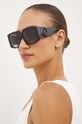 Сонцезахисні окуляри Jimmy Choo узорна з деталлю чорний 0JC5006U